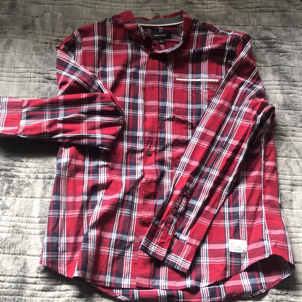 Adam Levine flannel